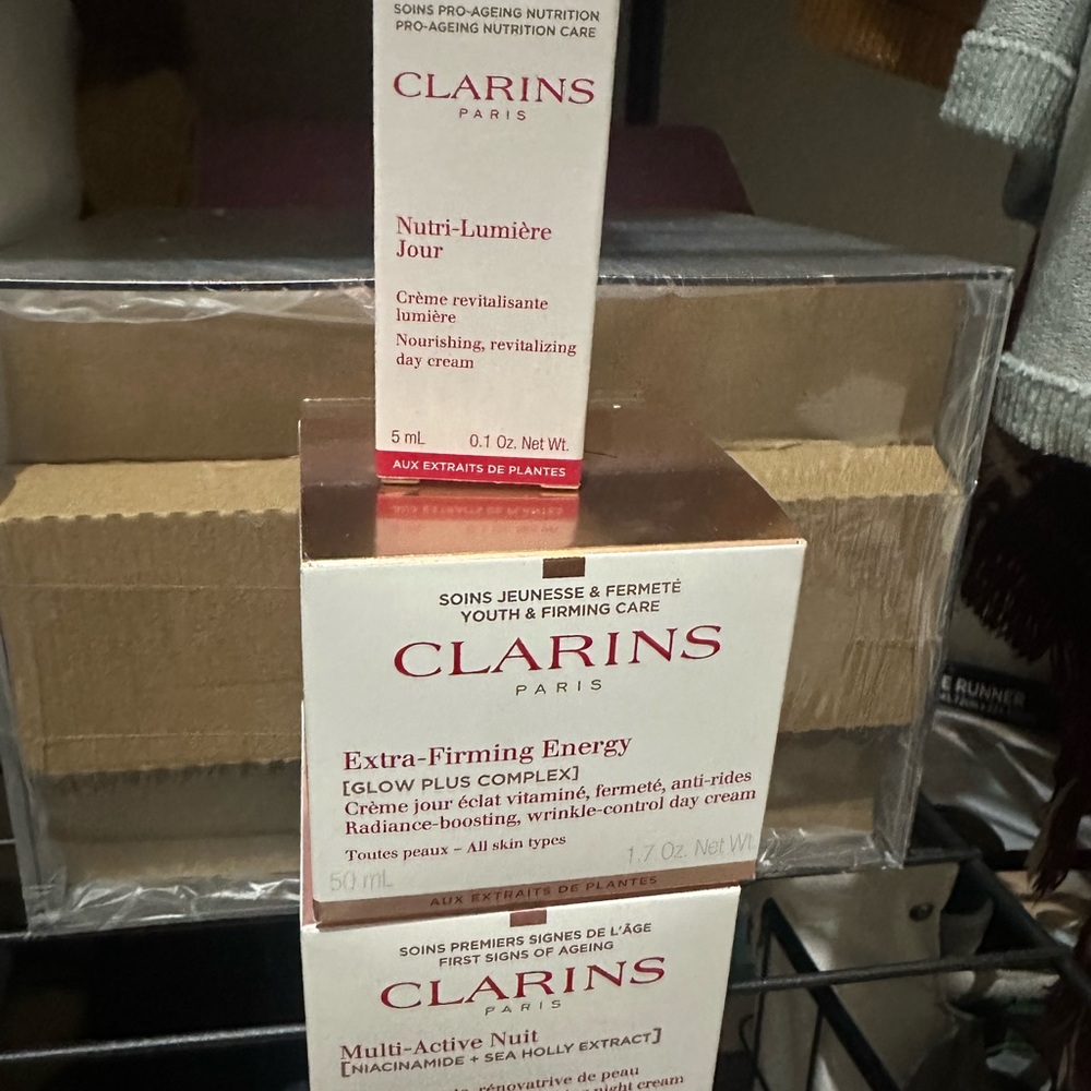 SOLD Clarins Skincare Set